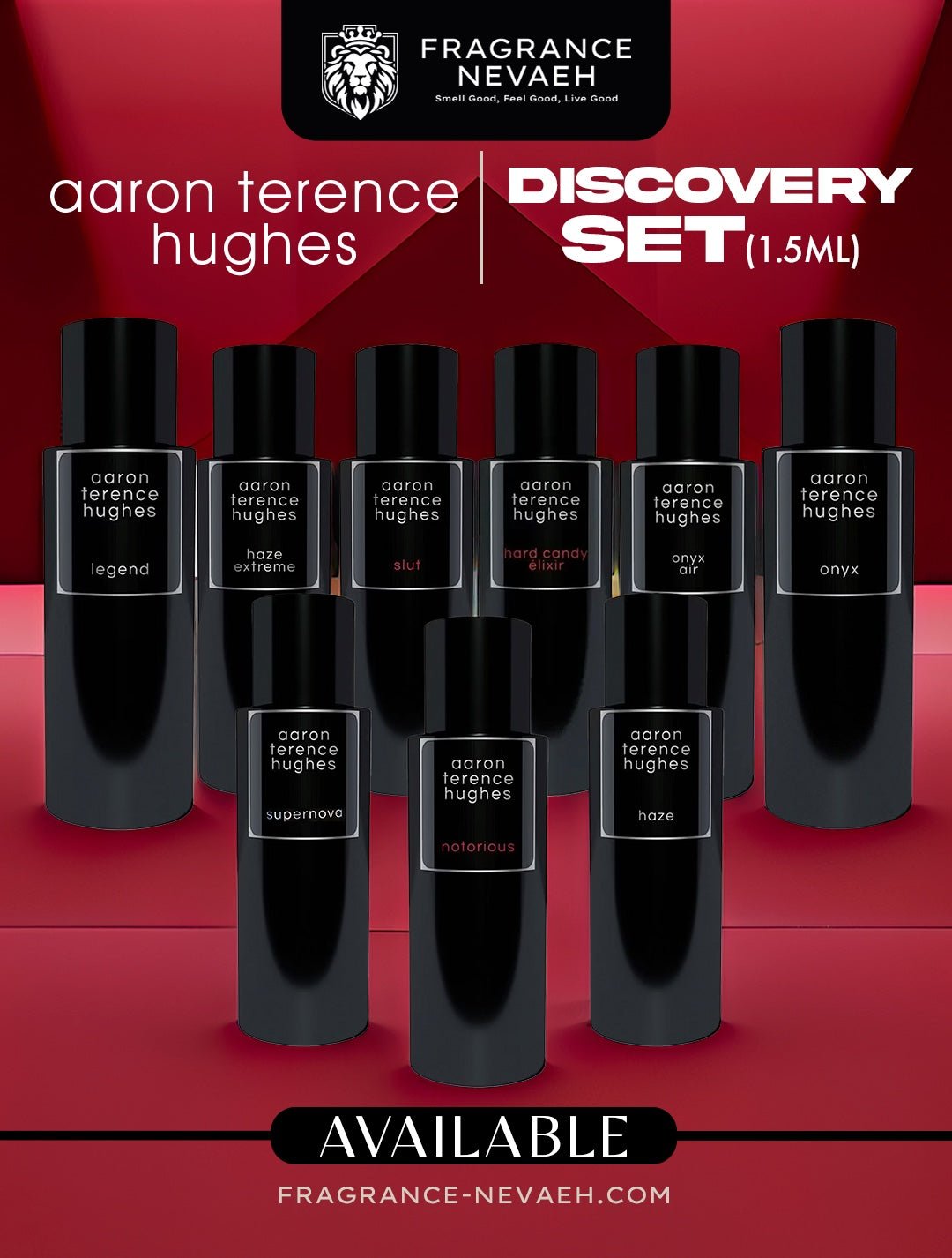Aaron Terence Hughes Discovery Set – 1.5ml Each (9 Fragrances)