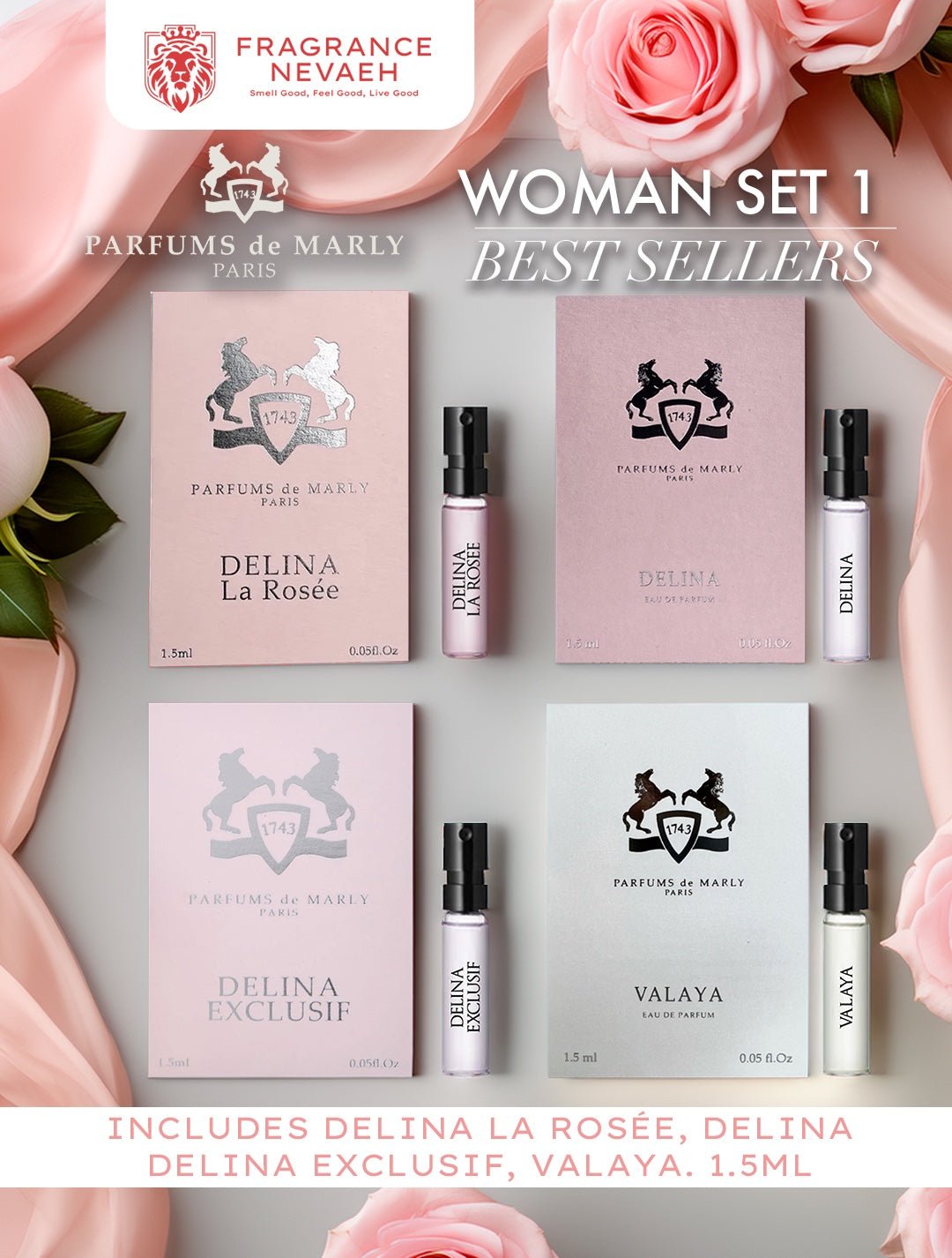 Parfums de Marly Women's Best Seller Sample Set
