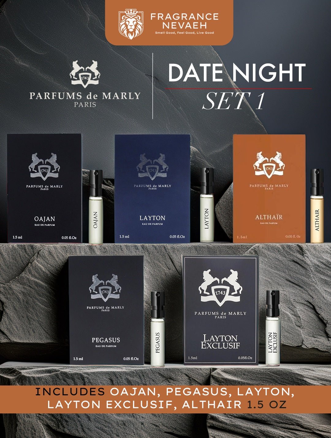 Parfums de Marly Men's Date Night Set