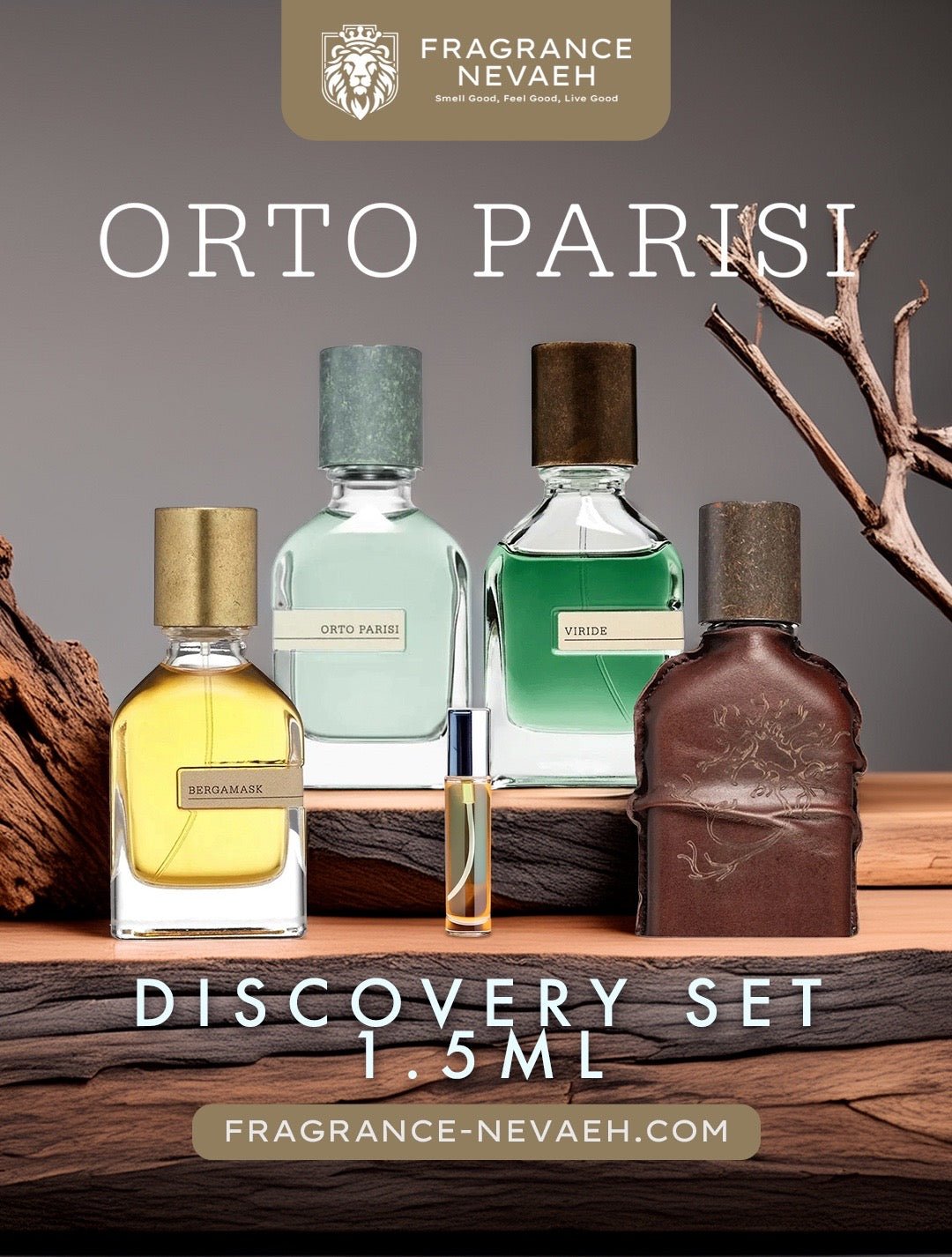 Orto Parisi Discovery Sample Set – 1.5ml Decants (Sample)
