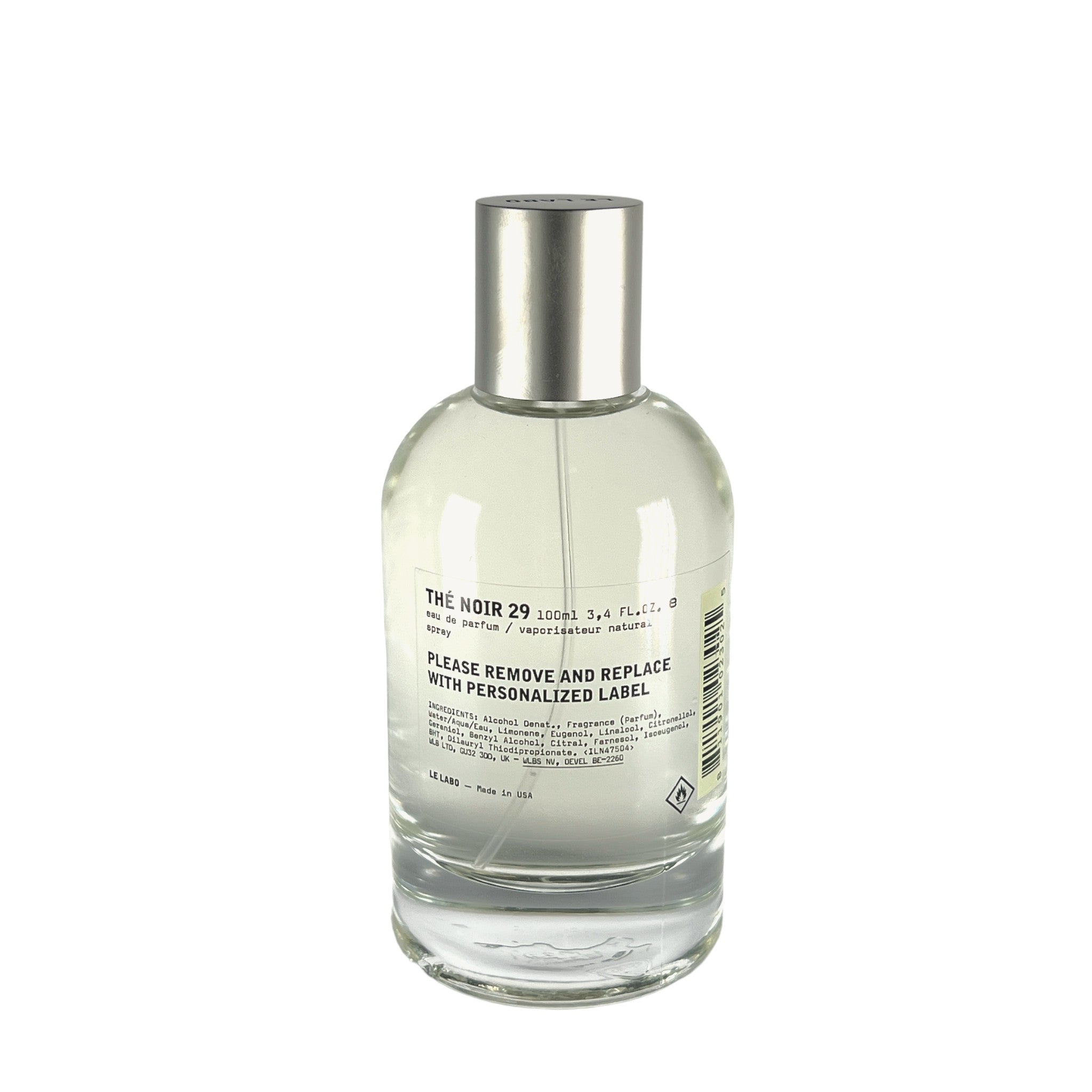 The Noir 29 Clear Label Tester